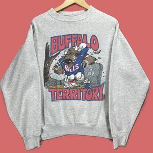 Vtg Buffalo Bills Territory football Sweatshirt, NFL Buffalo Bills Shirt